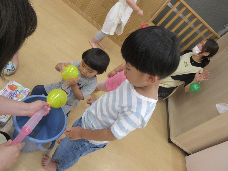  ヨーヨー屋さん☆