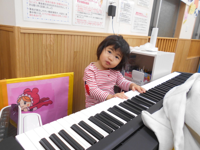  気分はピアニスト🎹♪