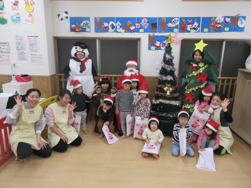  サンタさんと愉快な仲間たち🎄