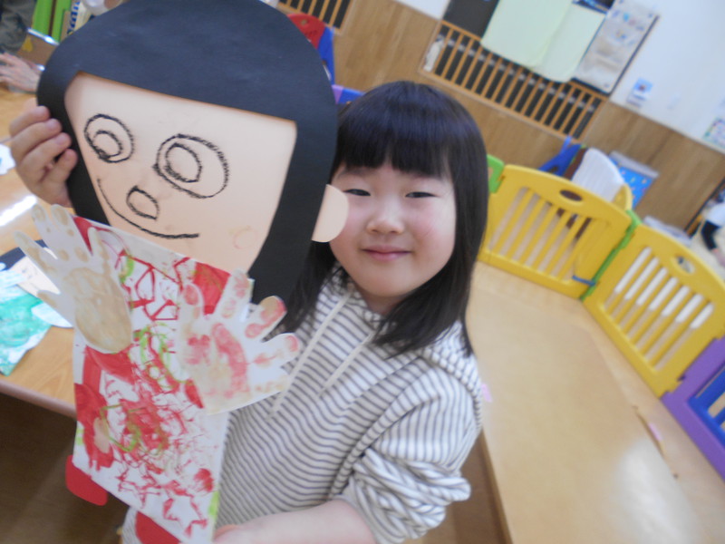  髪型までそっくりでしょ💕
