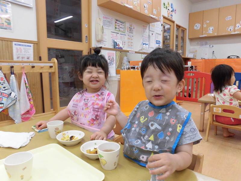  おいしい〜💕のお顔😊