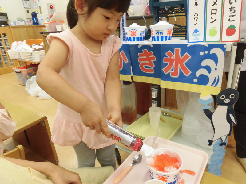  好きな味を選んで食べました🍓