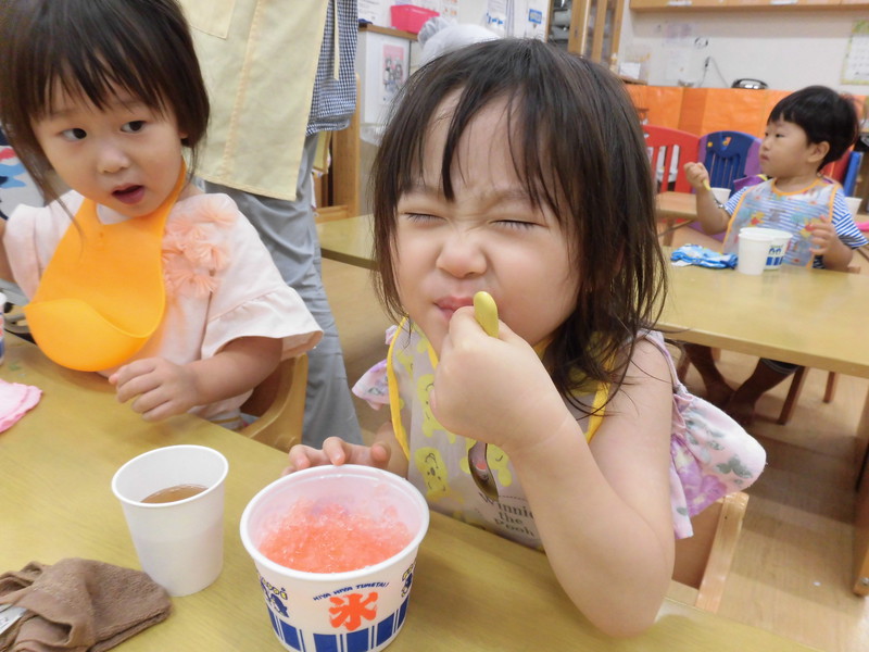  つめたーいっ☺