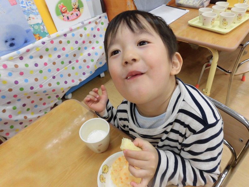  コーン蒸しパン🌽もう食べちゃった💖