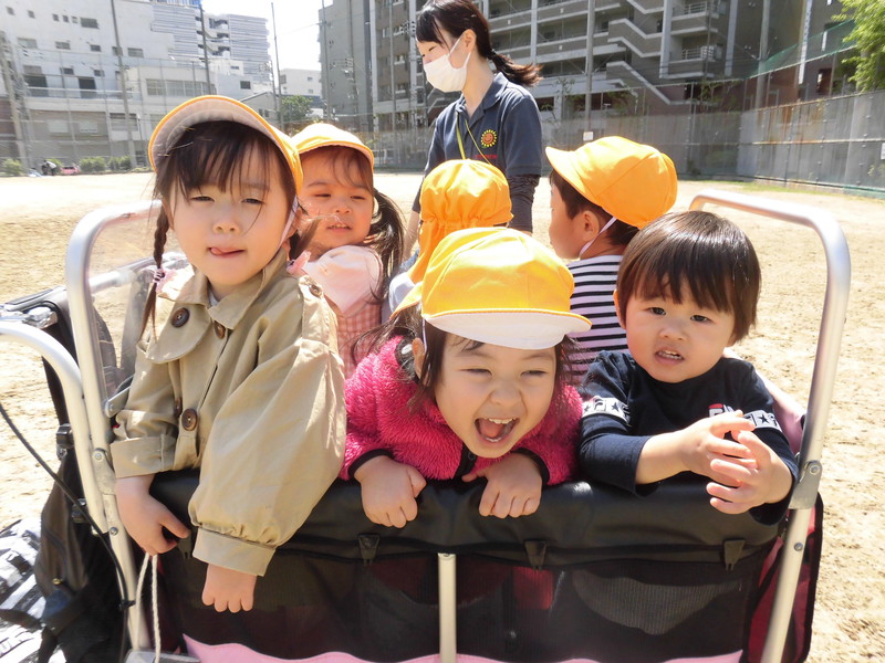  お散歩日和だね🌞