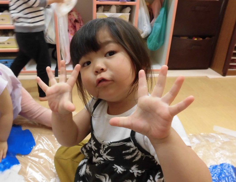  手につかないの、すごいでしょ？✨