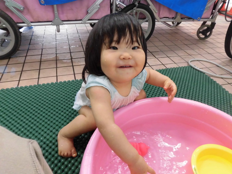  水あそびもはじまりました💦