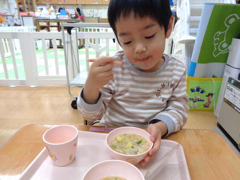 七草がゆを食べました🍃🍚